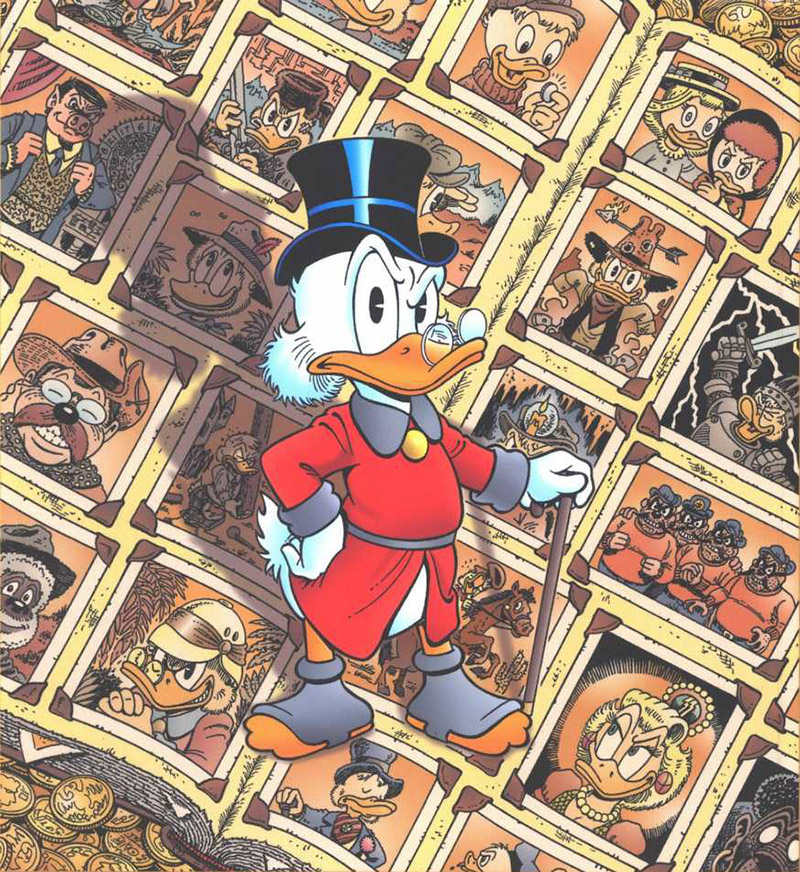 Scrooge McDuck Don Rosa's video Interview by Le Figaro